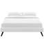 Structure de lit Modway Loryn avec pieds évasés ronds-30061276-30061278