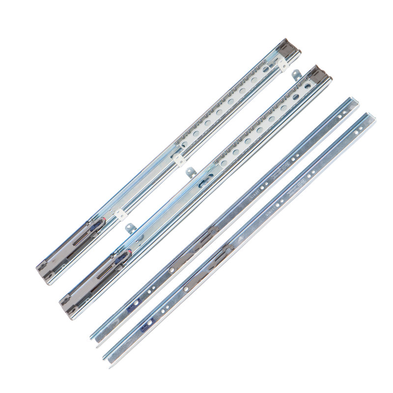 Slide-A-Shelf Full Extension Steel Ball Bearing Drawer Slides with Soft Closing Feature, 1.94" H x 17.75" W x 1.38" D