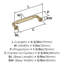 Poignée d'armoire Coble Center-to-Center-111952577-111952580