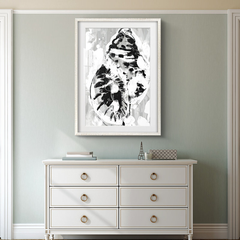 Mediterranean Port I -Gallery Wrapped Canvas, 28.5'' H x 20.5'' W, White