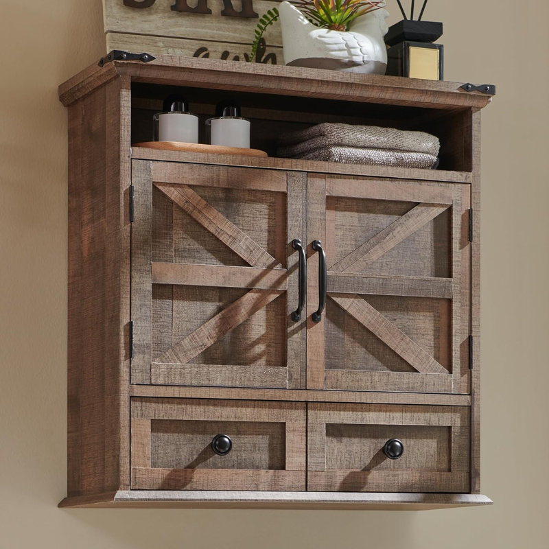 Bathroom Cabinet, Light Brown