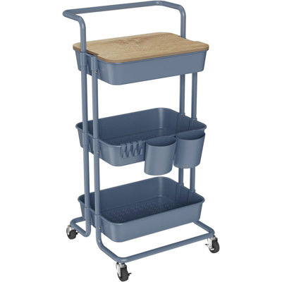 35.4'' H x 16.5'' W Utility Cart