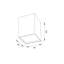 Kailua Acrylic Flush Mount-50915712