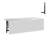 Streamline 66 in. x 32 in. Acrylic Left-Hand Drain Alcove Bathtub in Glossy White With External Drain-101699007