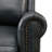 33.5" W Top Grain Leather Push-Back Recliner-1712034031