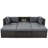 Outdoor Patio Rectangle Daybed With Retractable Canopy-1373871691