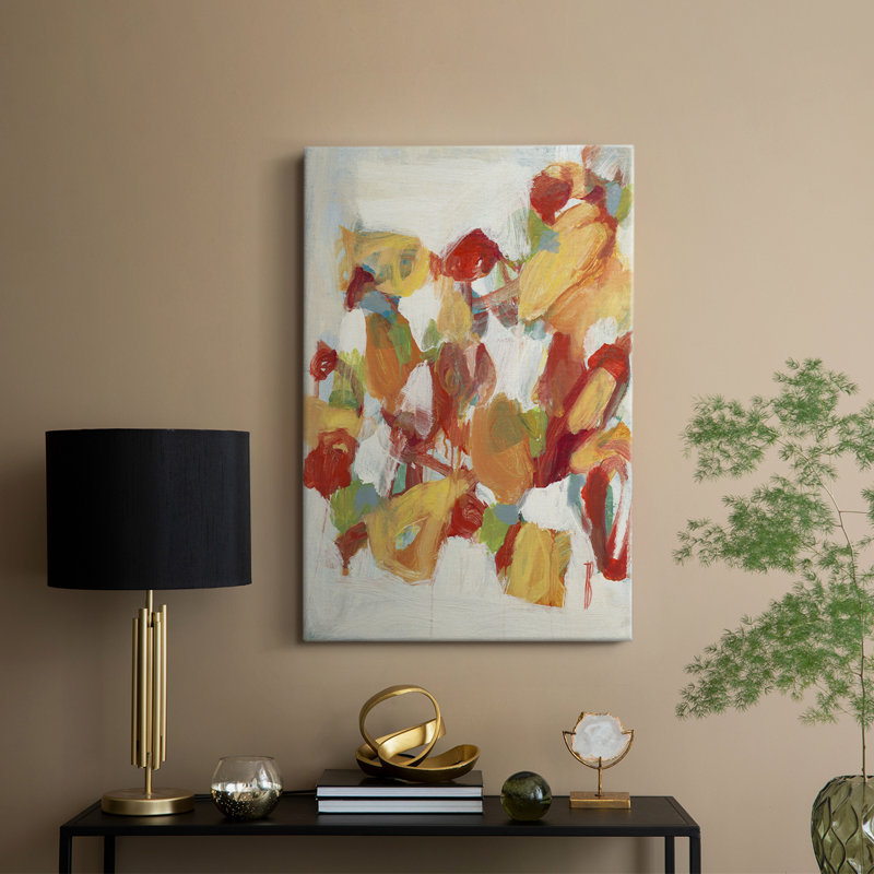 -Galerie encadrée de fleurs douces -Galerie encadrée, H 12 po x l 8 po