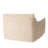 Taupe Armrest Bean Bag Chair - Modern Comfy Seating. Removable Covers With Zipper. Foam Filled. 30 In Height, 53 Lb W-1548497979