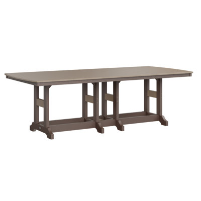 Table de salle à manger rectangulaire 96 po Berlin Gardens Garden Classic