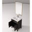 18 po Meuble-lavabo 24 po x 24 po avec comptoir en acrylique, robinet et miroir inclus-1607153583