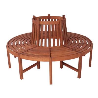 Wooden Tree Bench