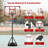 Kids Basketball Hoop Outdoor 4.82-8.53ft Adjustable-100531919