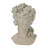 Floral Woman Bust Planter 10.5"H