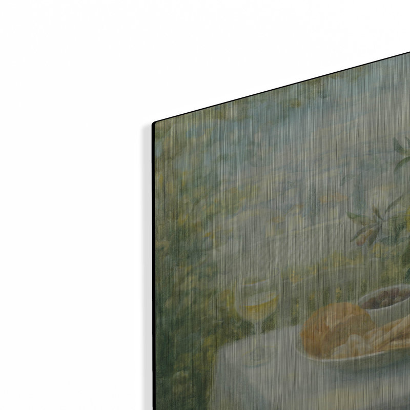 «Tuscan Table» par Danhui Nai, art mural en métal