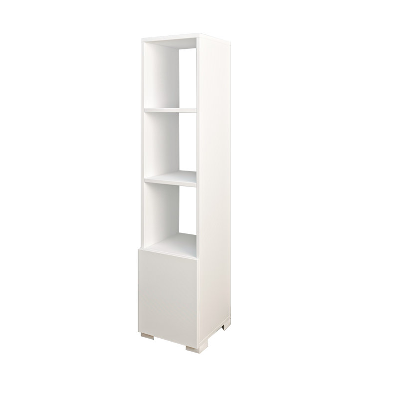 31cm W Bookcase, White