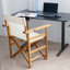 Chaise de réalisateur pliante en bois massif-107381823-128734059