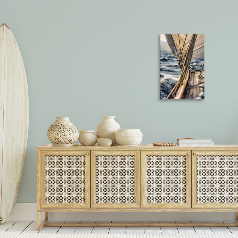 «Amidst The Blouillage Sea», art mural par LSR Design Studio bp-482_CN, H 30 po x l 20 po