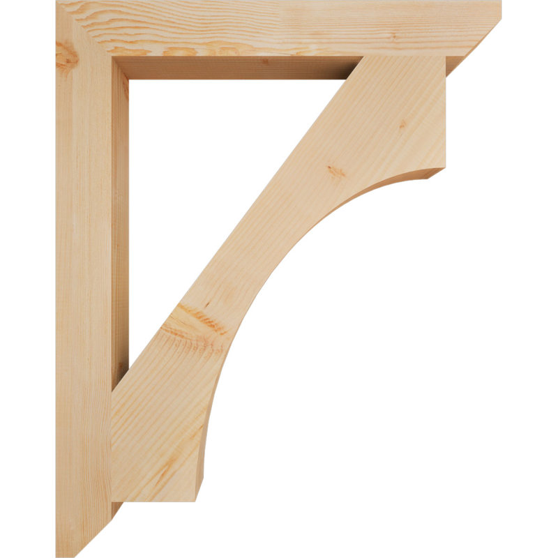 Support en bois Westlake, Sapin de Douglas, H 40 po x l 3,5 po x P 32 po