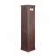 Corner Lighted Curio Cabinet With Adjustable Shelves, Mirrored Back, And Integrated Lighting For Elegant Display.-122751255