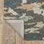 Tapis gris / bleu Renli-912150845