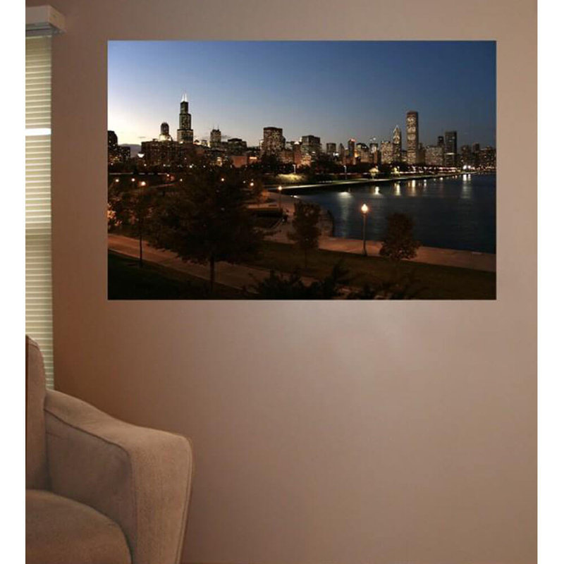 Gottschalk Scenic & Cityscapes Non-Wall Damaging Wall Decal, 16" H x 24" W
