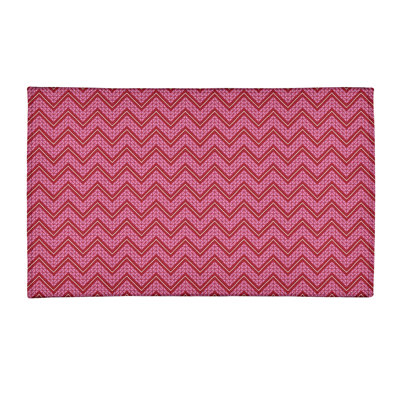 Chenille Chevron Indoor Rug