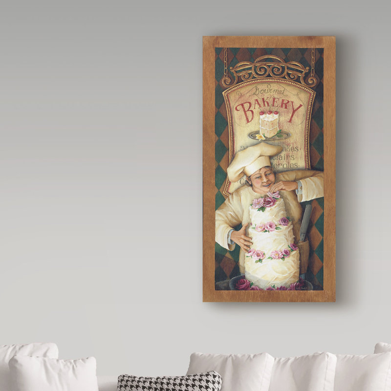 « chef 1 », publicité sur toile tendue, H 47 po x l 24 po