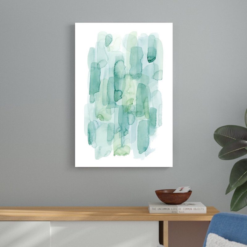 Reproduction d’art sur toile tendue "Water Murmurii" par Grace Popp, H 36 po x l 24 po