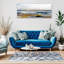 Peinture côtière décorative sur toile