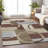 Premium Machine Washable Prisco Brown Rug-1738088765