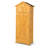 6 ft. W x 2 ft. D Solid Wood Vertical Tool Shed