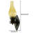 Modern Vintage Iron Glass Wall Lamp E27 Bulb Base Without Light Source