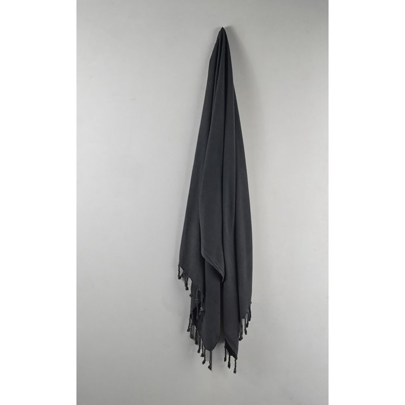 Cotton Ultra Light Bath Towel, Dark Gray