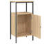 Hedger 41cm W Iron Bedside Table-1117360343-1084920230
