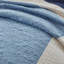 Ensemble de courtepointe 7 pièces double / grand 7 pièces avec taies décoratives européennes et coussins décoratifs, bleu marine
