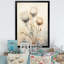 Décoration murale Thistle Mute Beige Beige III - chardon-97170920-134126426