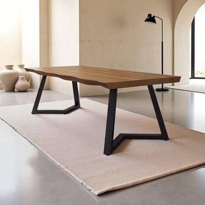 Rectangular Solid Wood Desk