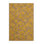 Machine Washable Botanical Brown Area Rug