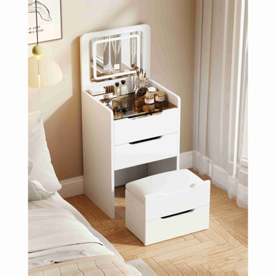 Meuble-lavabo 3 en 1 avec miroir Plip