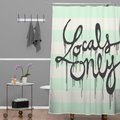 Abri Modern Shower Curtain