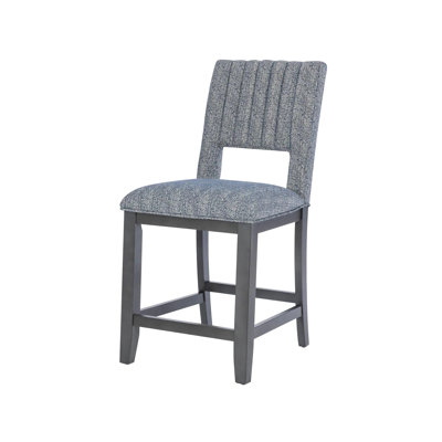 20" W Transitional Counter Ht. Chair (2/CTN), Blue