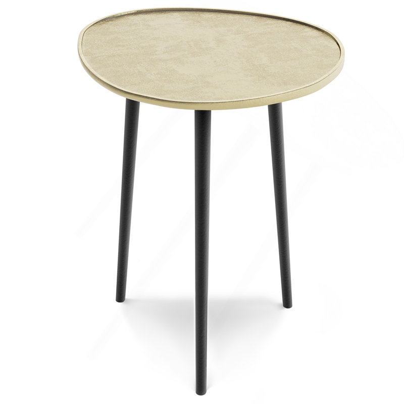 Tanner - Metal Side Table - Gold