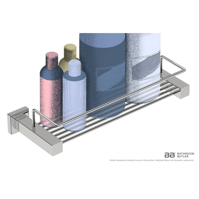Towel Rack, Polished Stainless Steel