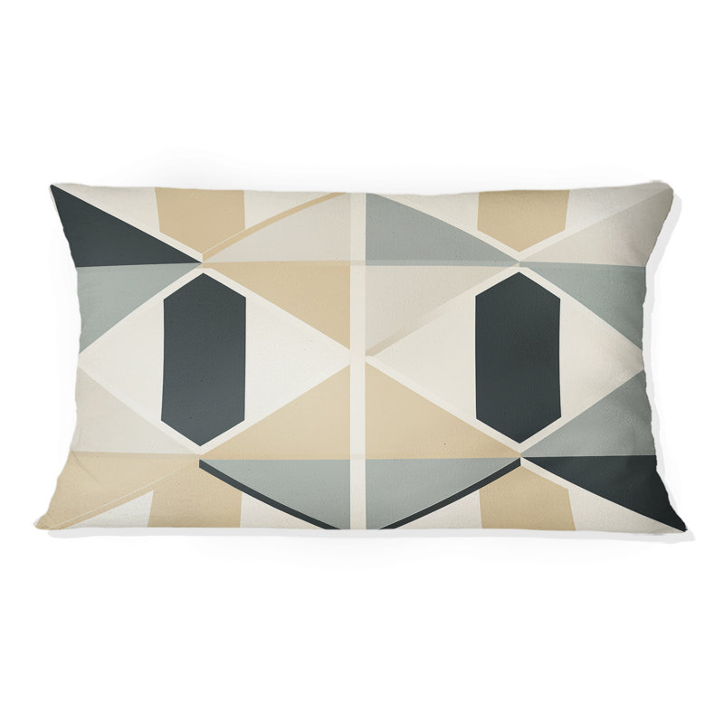 Geometric Throw Pillow