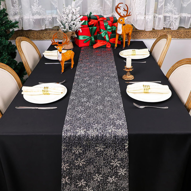 Chemin de table de Noël 2 pièces