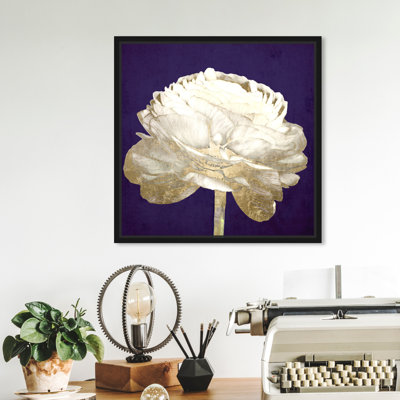 Violet violet, fleur de luxe - impression
