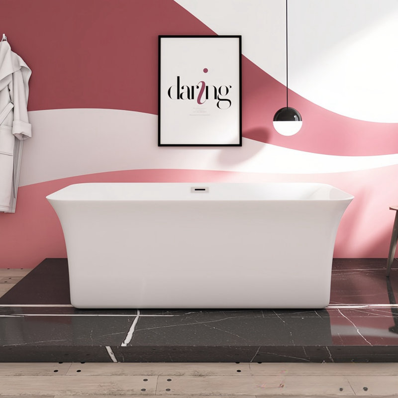 66.93'' W 23.62'' H Tub & Shower Kit