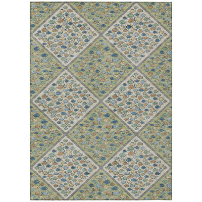 Machine Washable Indoor/Outdoor Chantille ACN2579 Kids Rug