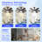 52" Modern 6-blade Downrod Ceiling Fans With Lights And Remote Control-216312860