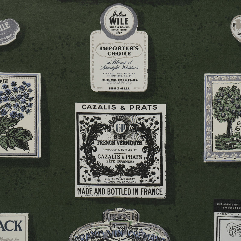 Schumacher x Backdrop Salud Wallpaper, Rosemary